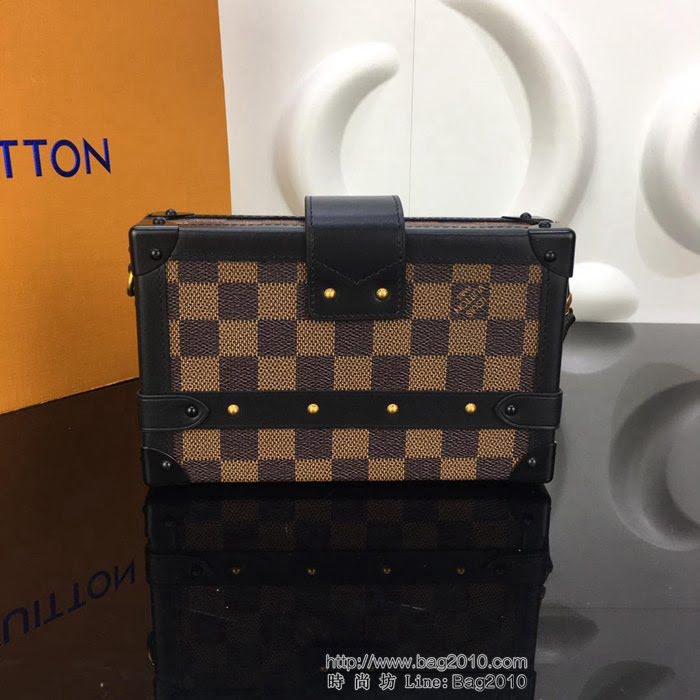 路易威登LV 頂級原單 N41003 經典款Petite Malle手袋 精品小號包袋 定制旅行箱  YDH2418